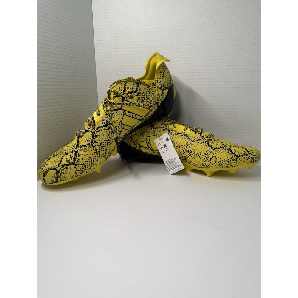 New adidas Mens 15 ADIZERO ELECTRIC II Exotic Speed Football Cleat Yellow IE3893 - Picture 16 of 16